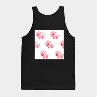 Lion pattern Tank Top